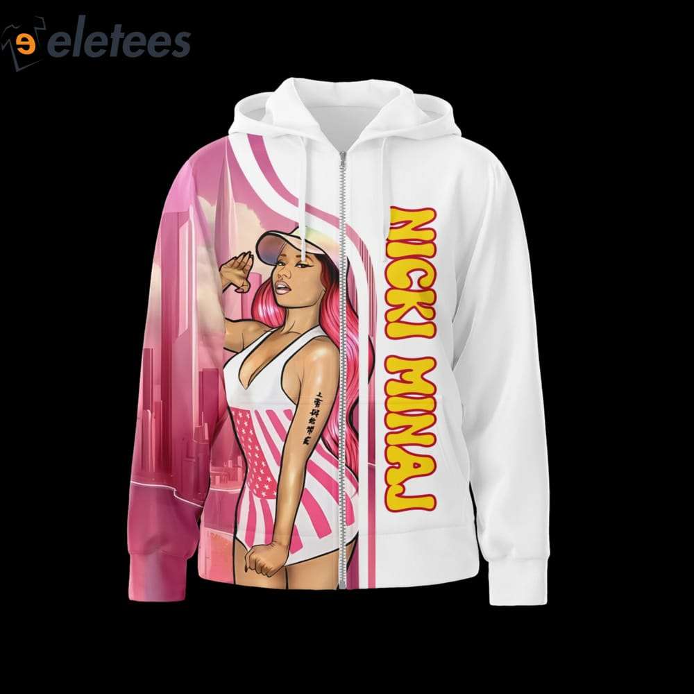 Nicki Minaj Starships Were Meant To Fly Hands Up And Touch The Sky Hoodie