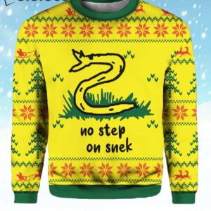 No Step On Snek Ugly Christmas Sweater