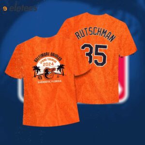 Orioles Spring Training 2024 Rutschman 35 Shirt