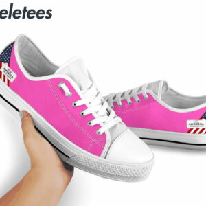 PINK MAGA LOW TOP SHOES2