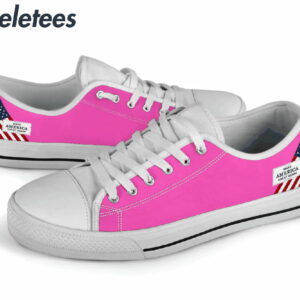 PINK MAGA LOW TOP SHOES3