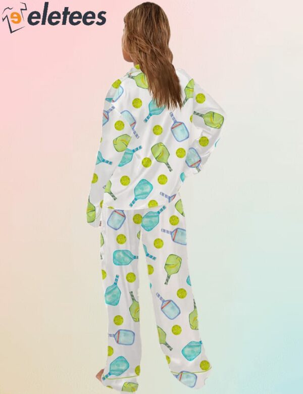 Pickleball Long Sleeve Pajama Set