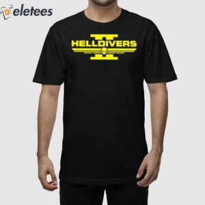 Pilestedt Helldivers Ii Logo Shirt 1