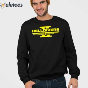 Pilestedt Helldivers Ii Logo Shirt 3