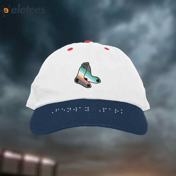 Red Sox Disability Pride Flag Hat