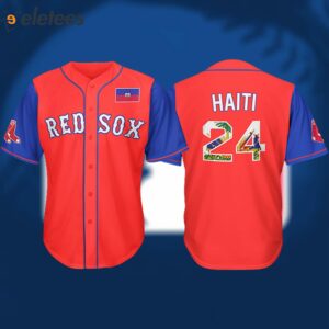 Red Sox Haitian Celebration Jersey 1