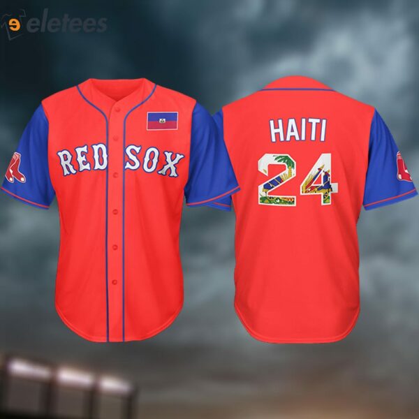 Red Sox Haitian Celebration Jersey