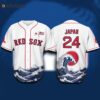 Red Sox Japanese heritage and culture Baseball Jersey 2024 Giveaway