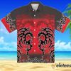 Red Tribal Dragon Hawaiian Shirt