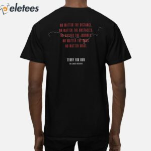 Ryan Reynolds No Matter What 2024 Terry Fox Run Shirt