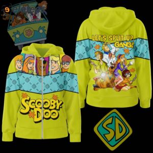 Scooby Doo Lets Split Up Gang Hoodie
