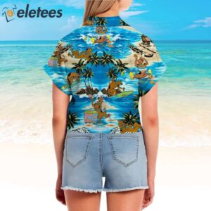 Scooby Doo Summer Beach Hawaiian Shirt1