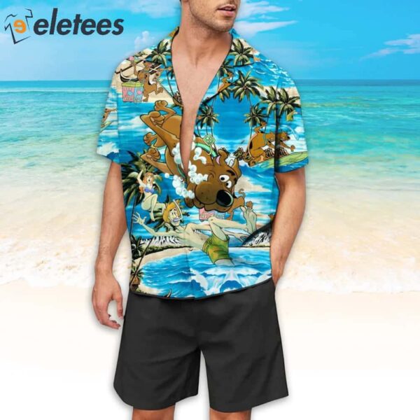 Scooby Doo Summer Beach Hawaiian Shirt