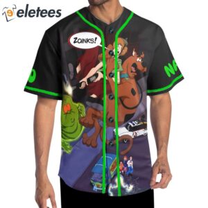 Scooby Doo Who Ya Gonna Call Baseball Jersey1