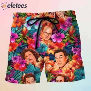 Seinfeld Synthwave Tropical Summer Special Hawaiian Shirt2