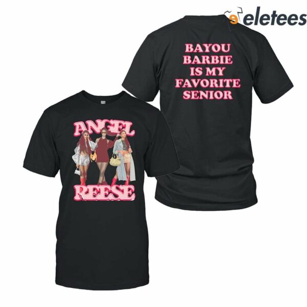 Shaq Angel Reese Bayou Barbie Is My Favorite Senior Shirt