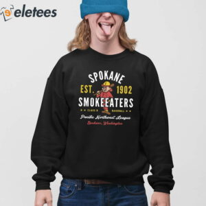 Spokane Smoke Eaters Est 1902 Class B Baseball Pacific Northwest League Spokane Washington Shirt 3