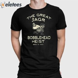 Steel City The Great Jagr Bobblehead Heist Shirt