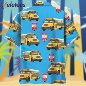 Stop School Bus Hawaiian Shirt1