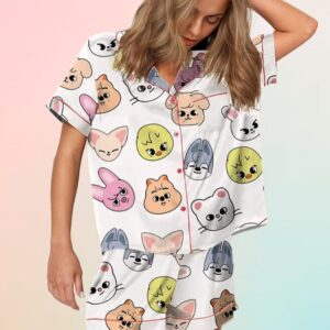 Stray Kids Characters Pajama Set