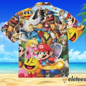 Super Mario Bros Hawaiian Shirt 2