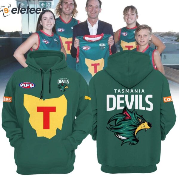Tasmania Devils Football Club Hoodie