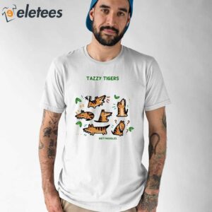 Tazzy Tigers Dirtynoodles Shirt 1