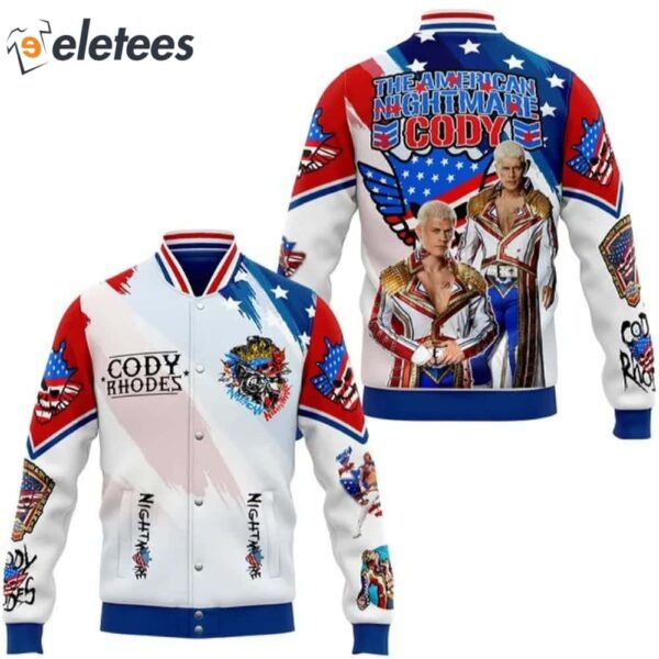The American Nightmare Cody Rhodes Baseball Jacket
