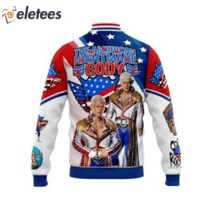 The American Nightmare Cody Rhodes Baseball Jacket2