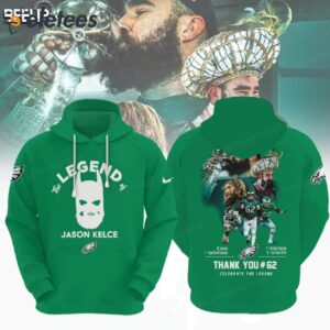 The Legend Of Eagles Jason Kelce Thank You 62 Shirt2