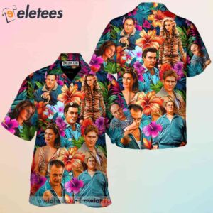 The Sopranos Synthwave Tropical Summer Special Hawaiian Shirt1