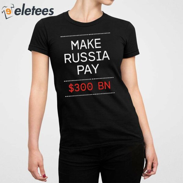 Timothy Ash Make Russia Pay $300 Bn Shirt