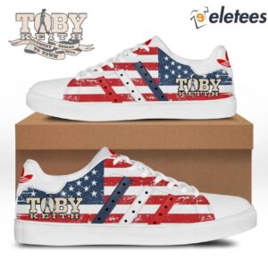 Toby Keith American Flag Shoes