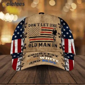 Toby Keith Dont Let The Old Man Courtesy Of The Red White And Blue 3D Cap