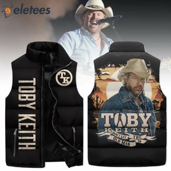 Toby Keith Don’t Let The Old Man In Puffer Jacket