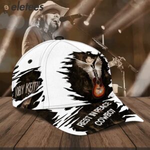 Toby Keith Rest In Peace Cowboy 3D Cap1