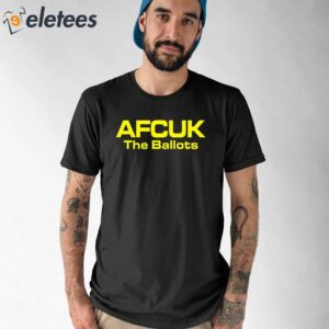 Top Afcuk The Ballot Shirt 1
