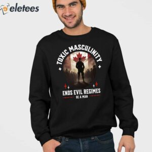 Toxic Masculinity Ends Evil Regimes Be A Man Shirt 4