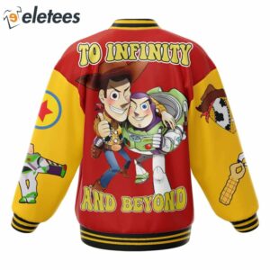 Toy Story To Indinity And Beyond Baseball Jacket2