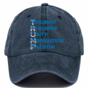 Triumph Requires Unity Momentum Passion printed hat1