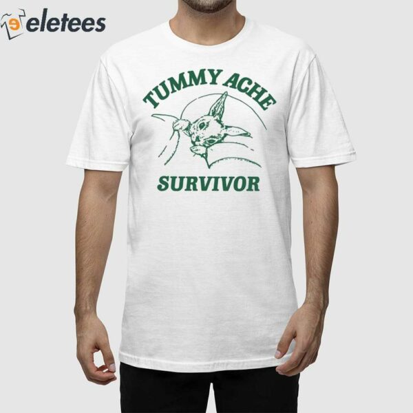 Tummy Ache Survivor Rabbit Shirt