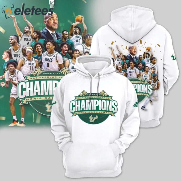 USF men’s basketball 2024 Champions hoodie