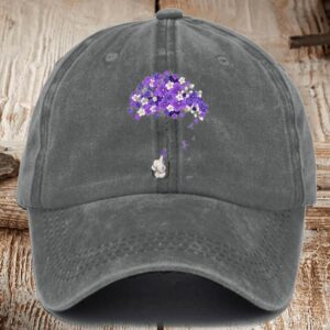 Unisex I Will Remember For You Dementia Alzheimers Disease Awareness Print Cap1