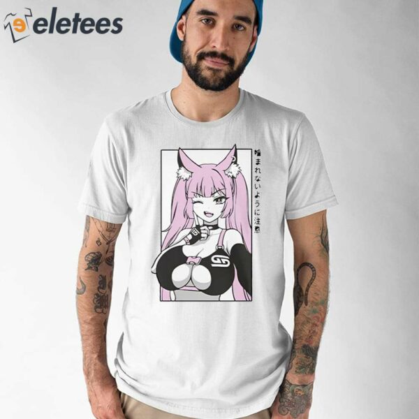 Waifu Frisky Kitty Shirt