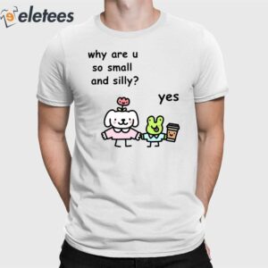Why Are U So Small And Silly Yes Shirt