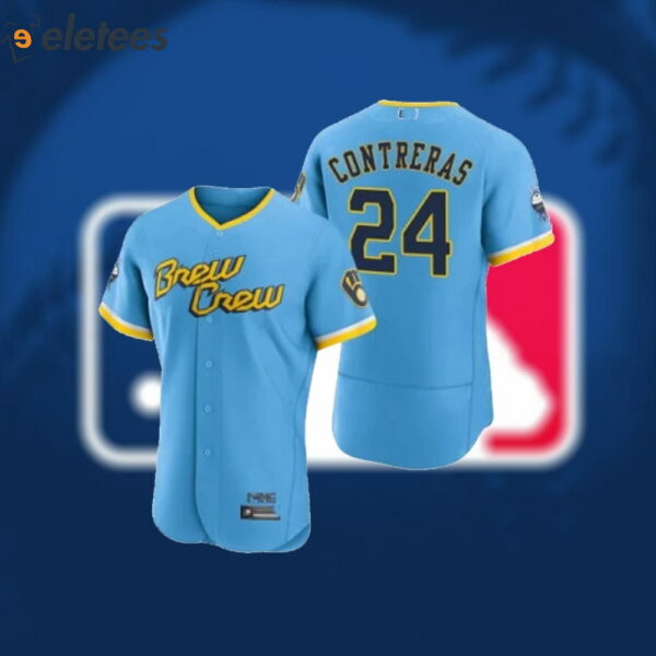 William Contreras City Connect Replica Jersey Giveaway 2024