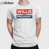 Willie Nelson 2024 Willie For President Shirt