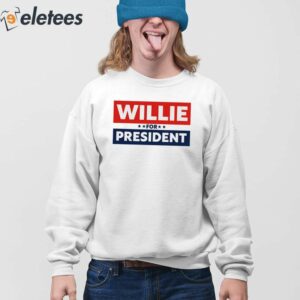 Willie Nelson 2024 Willie For President Shirt 3
