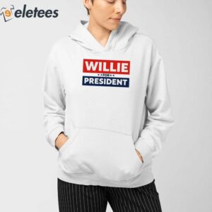 Willie Nelson 2024 Willie For President Shirt 4