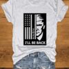 Women’s 2024 I’LL BE BACK printed t-shirt